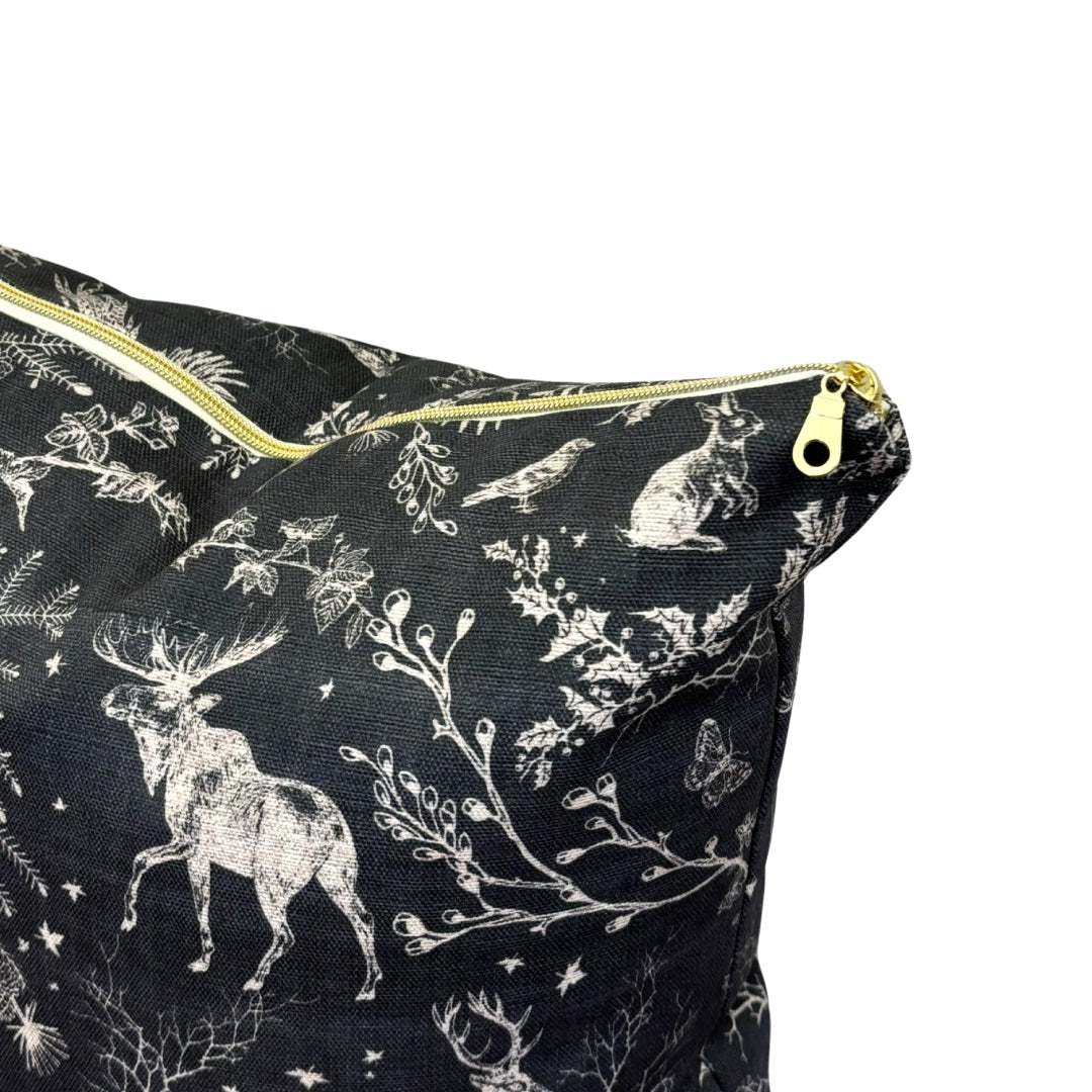 Winter Woodland Black