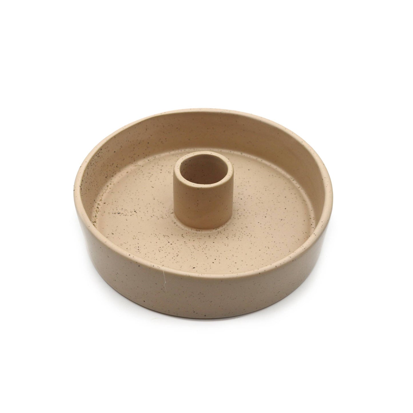 Ceramic Palo Santo Burner (4 in.) - Beige
