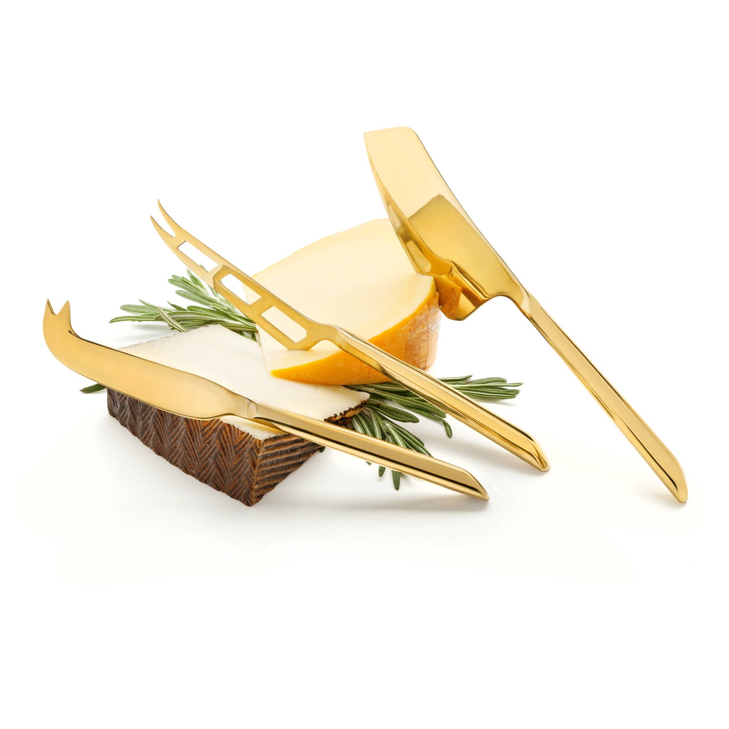 Belmont™ Gold-Plated Knife Set - Set of 3
