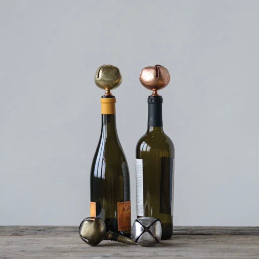 Jingle Bell Wine Stopper