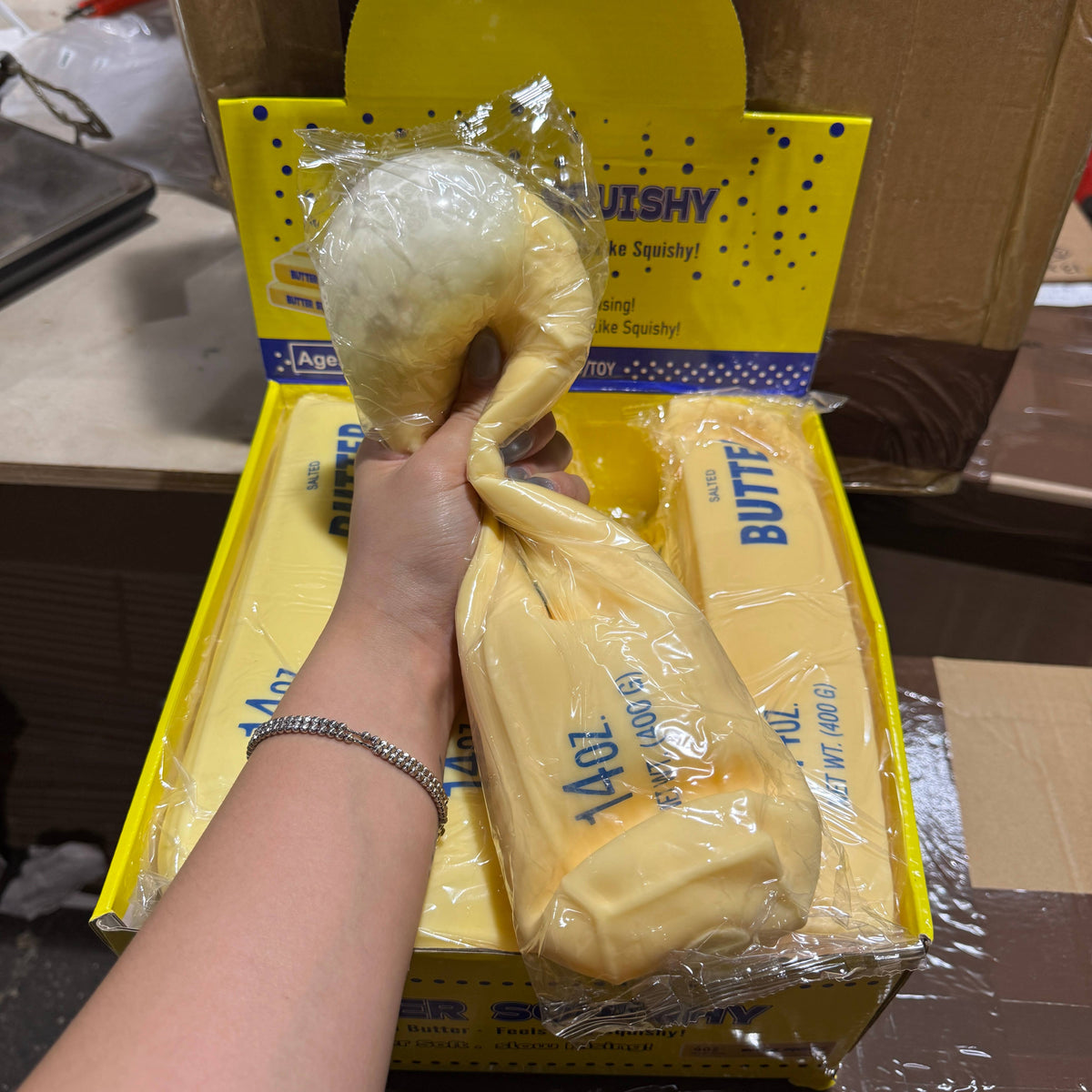 JUMBO Stretchy Butter Squishy