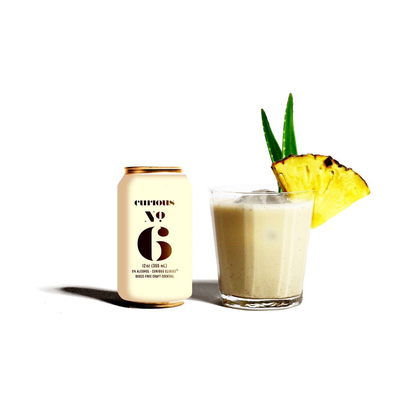 Curious Elixir No. 6 Booze-Free Cocktails: 24 Cocktails in 12 Cans