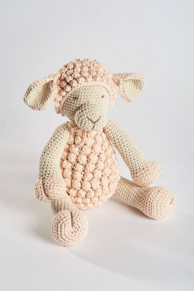 Florence the Sheep - 100% Natural Cotton Stuffed Toy