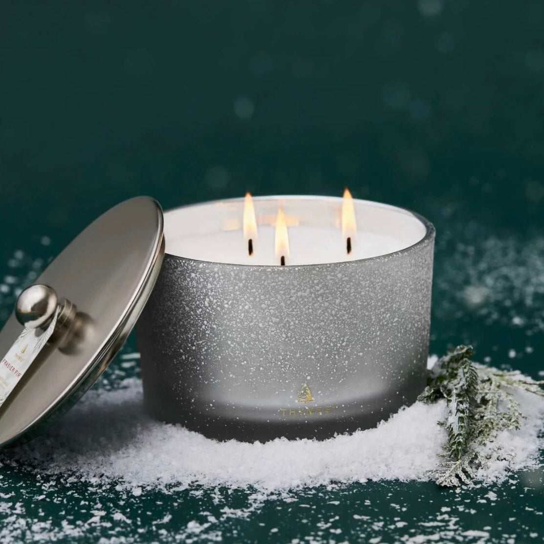 Thyme 3 Wick poured candle