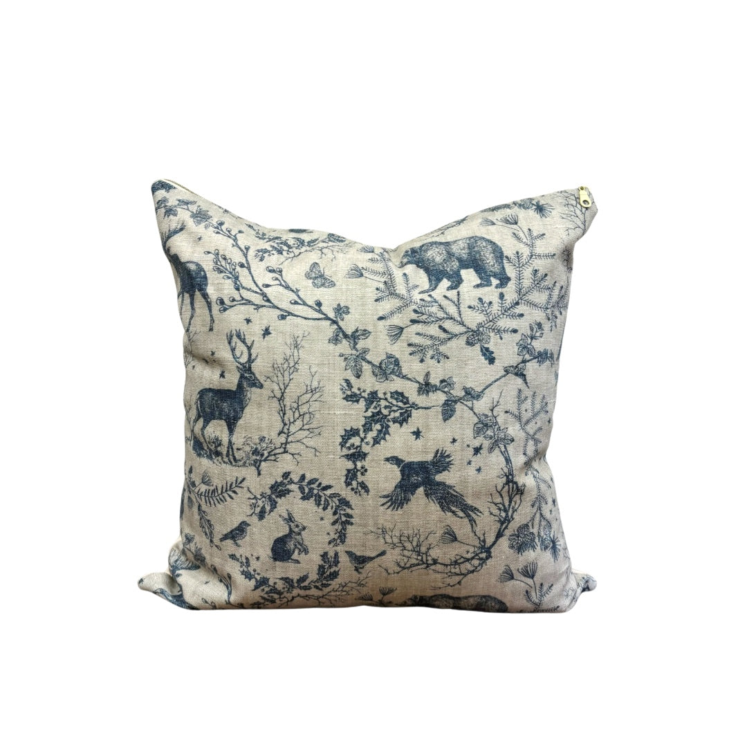 Winter Woodland Blue