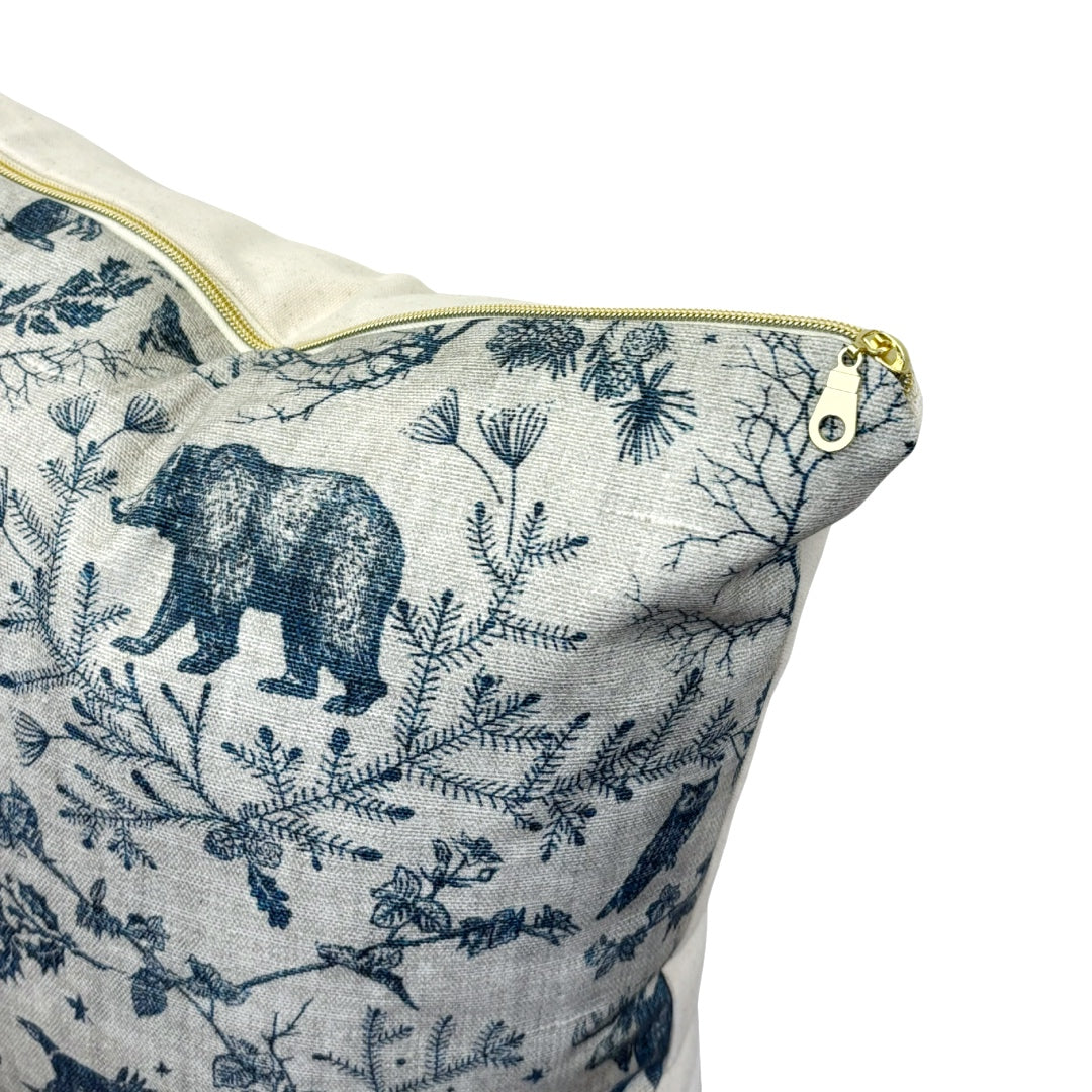 Winter Woodland Blue