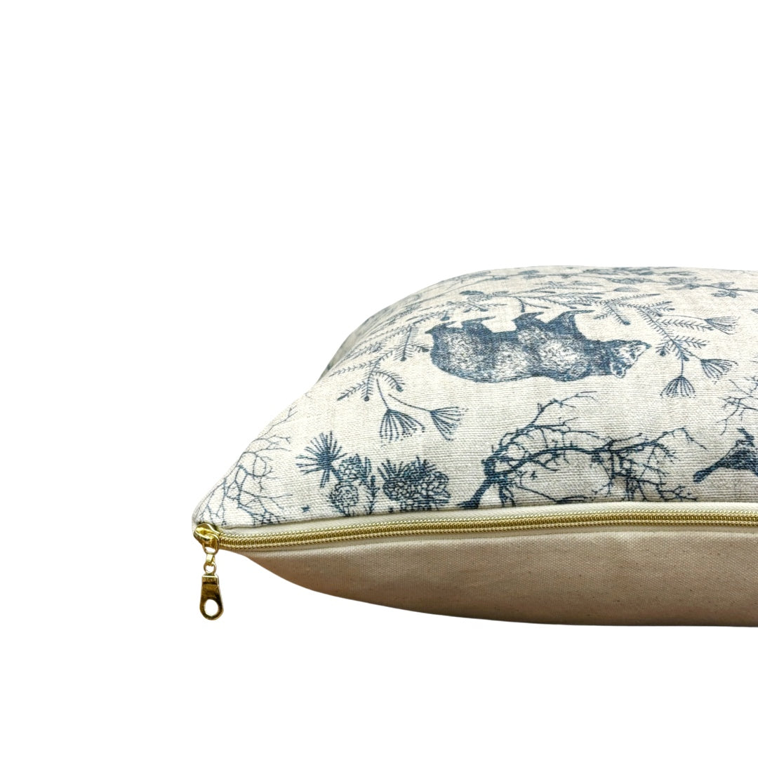 Winter Woodland Blue