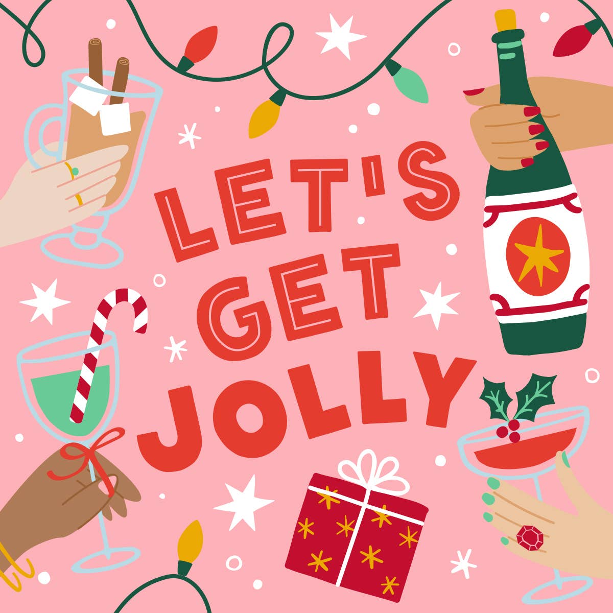 Napkins | Let's Get Jolly