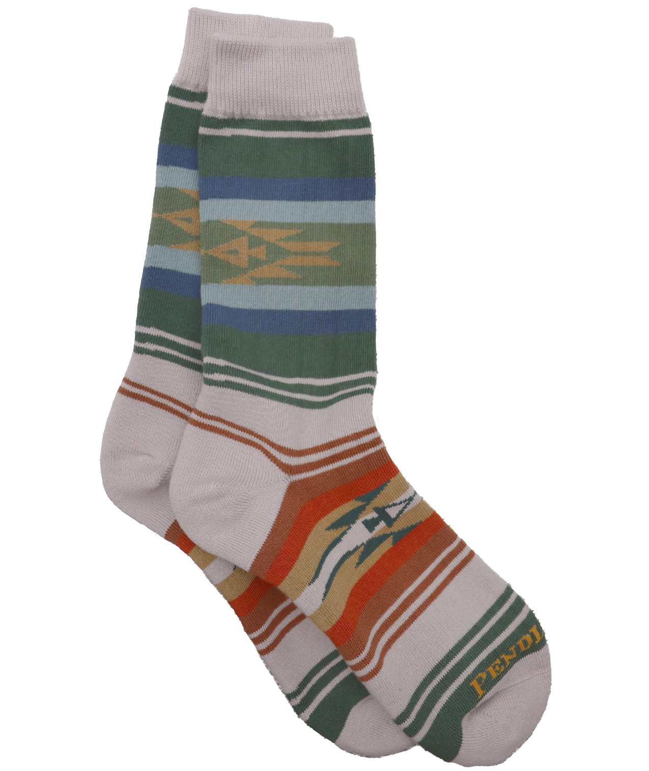 BEACH STRIPE CREW: IVORY / MD