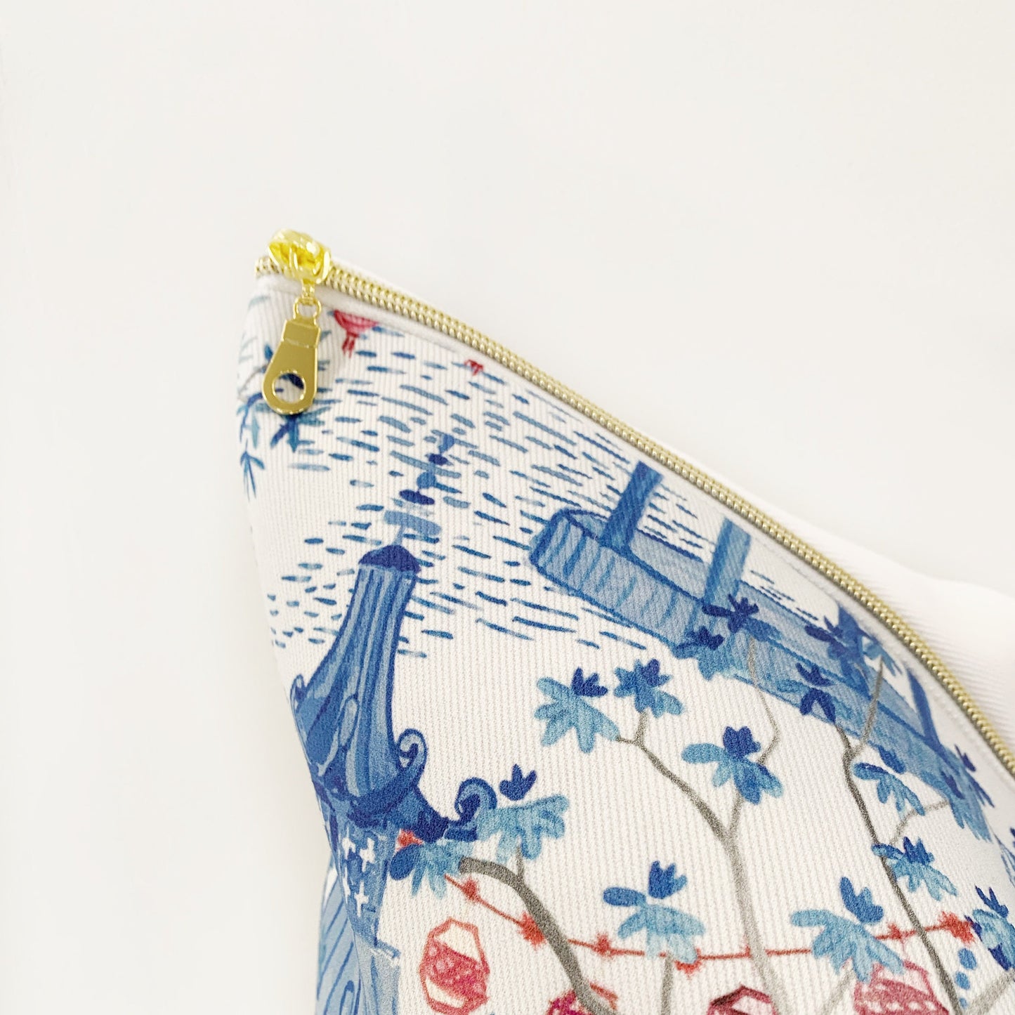Cover Only | Party Leopards in the Pagoda Forest | By Danika Herrick | Grandmillennial Chinoiserie Home Decor