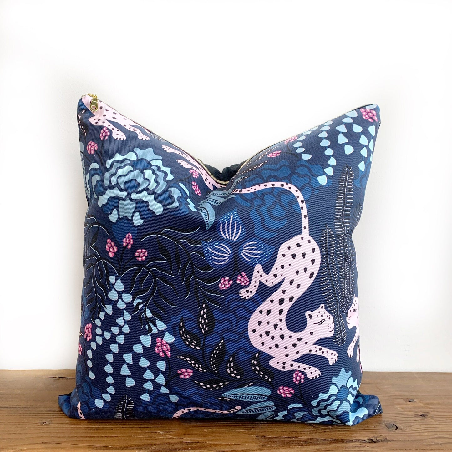 Cover Only | Tropical Leopards Pillow
