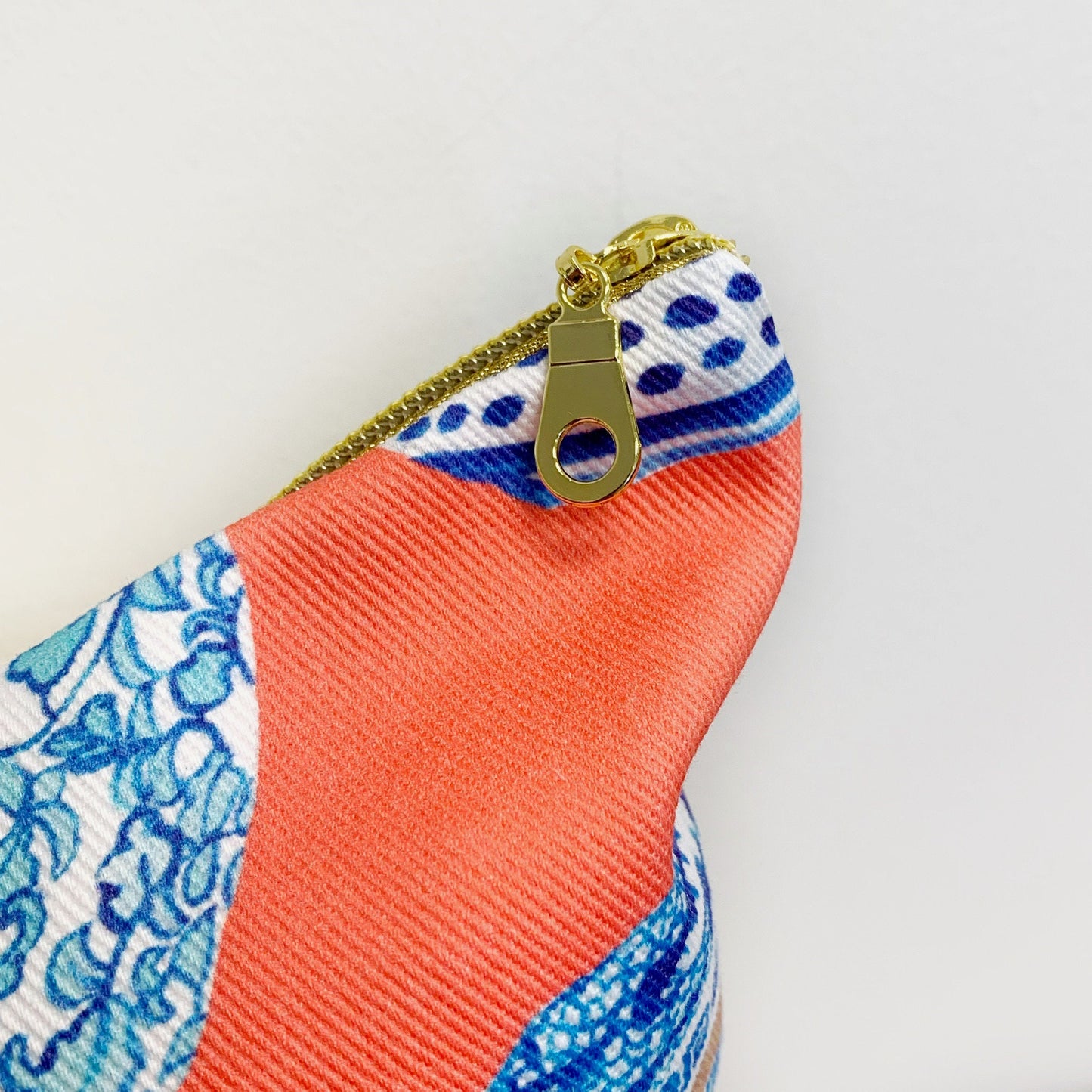 Designer Curated : Little Beasties + Coral blue and white Ginger Jar throw pillows by Danika Herrick