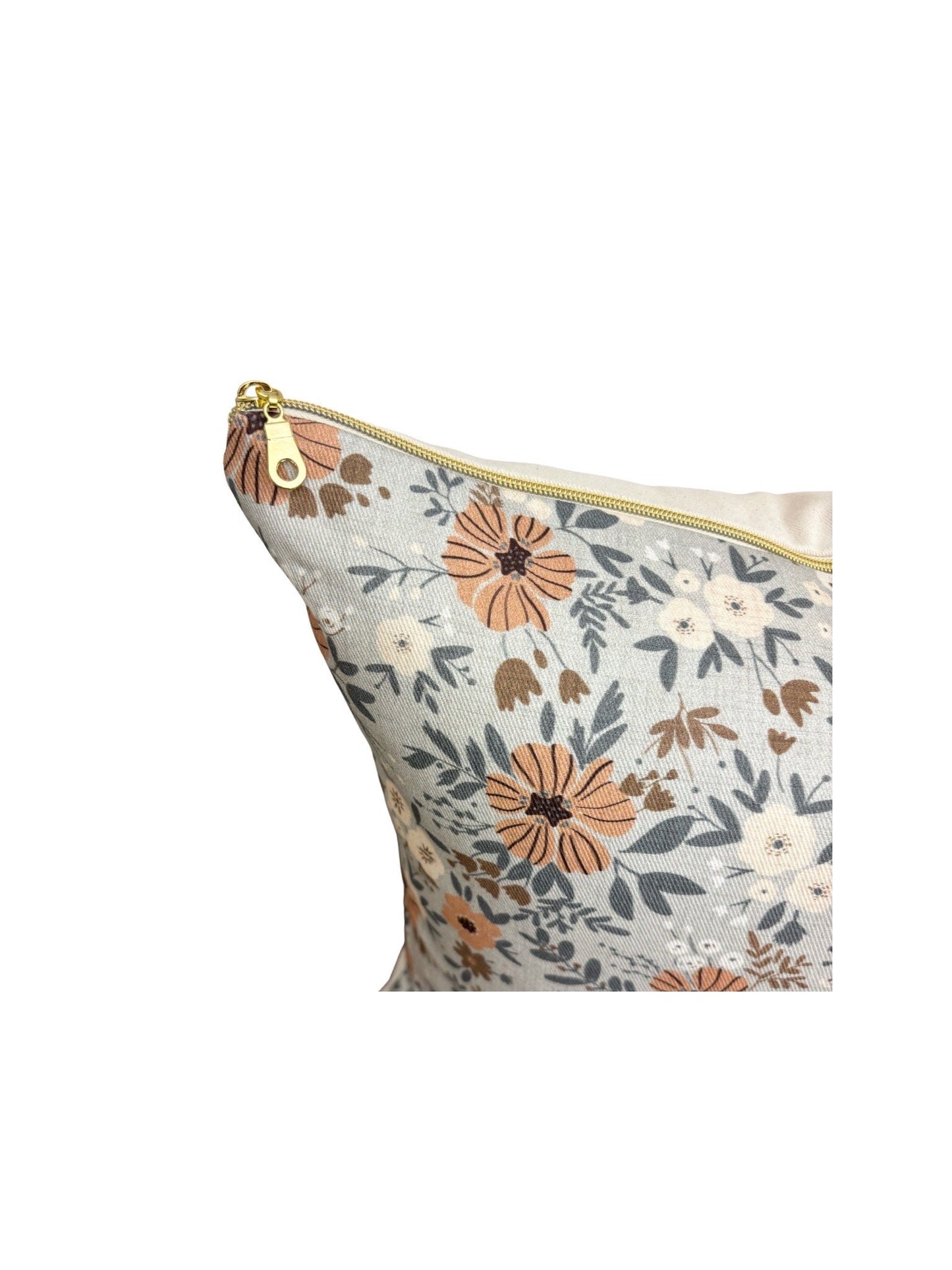 Cover Only | Fall Floral | Accent Pillows | Machine Washable