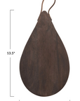 Tear Drop Mango Wood Serving Board