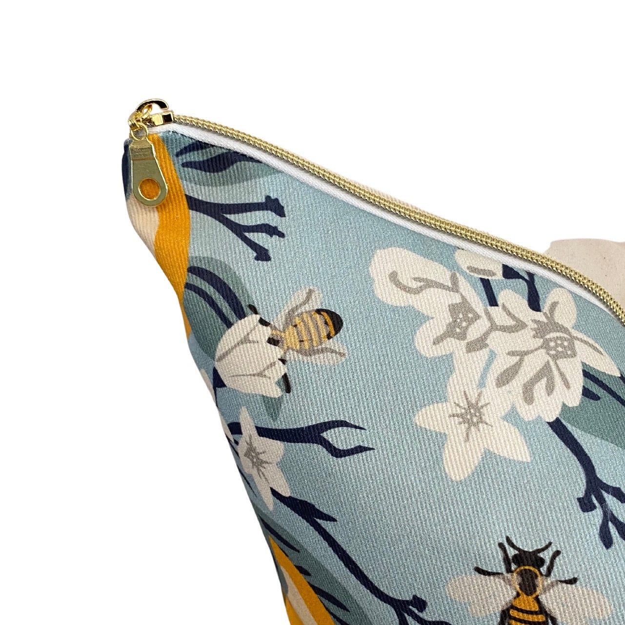 Bees and Lemons Pillow Cover
