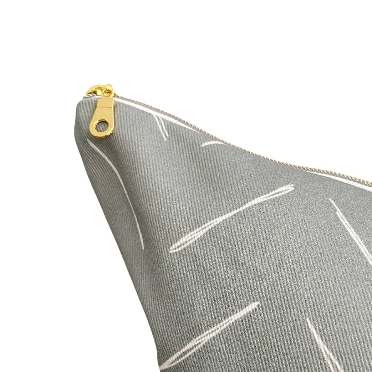 Green Chevron Hatch Pillow Cover