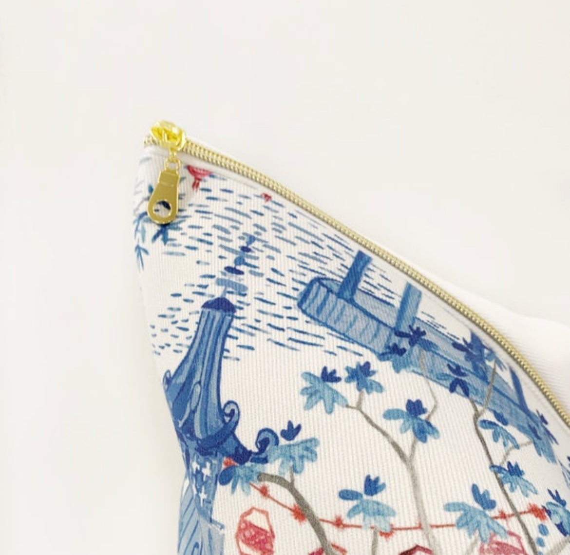 Party Leopards in the Pagoda Forest Pillow Cover - Designed by Danika Herrick