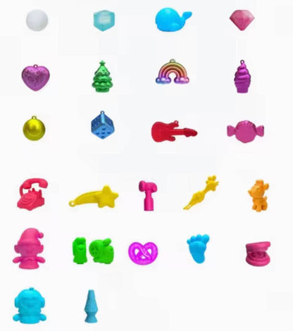 24-Day Christmas Advent Calendar – Sensory Squishy Fidget Toy Surprise Set