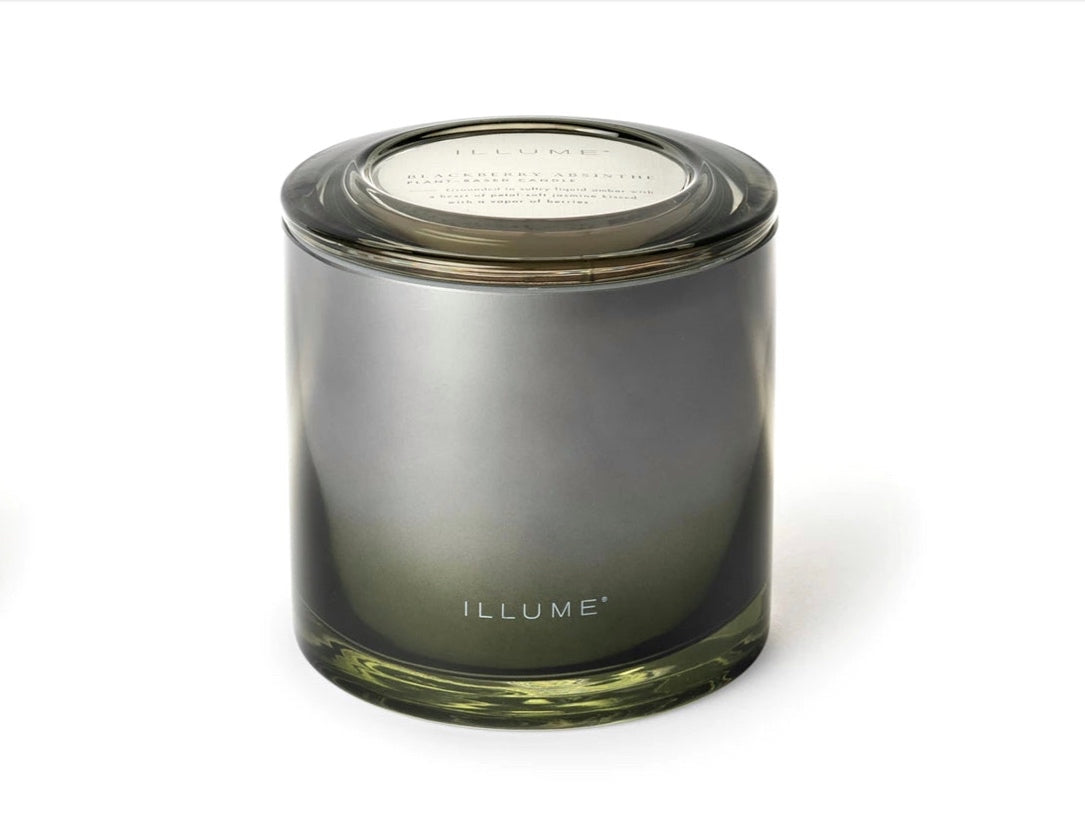 Illume - Blackberry Absinthe Statement Glass Candle