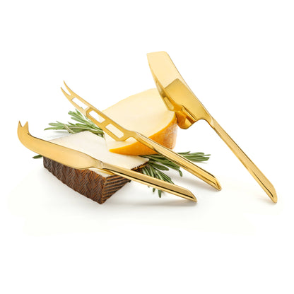 Belmont™ Gold-Plated Knife Set - Set of 3