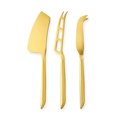 Belmont™ Gold-Plated Knife Set - Set of 3