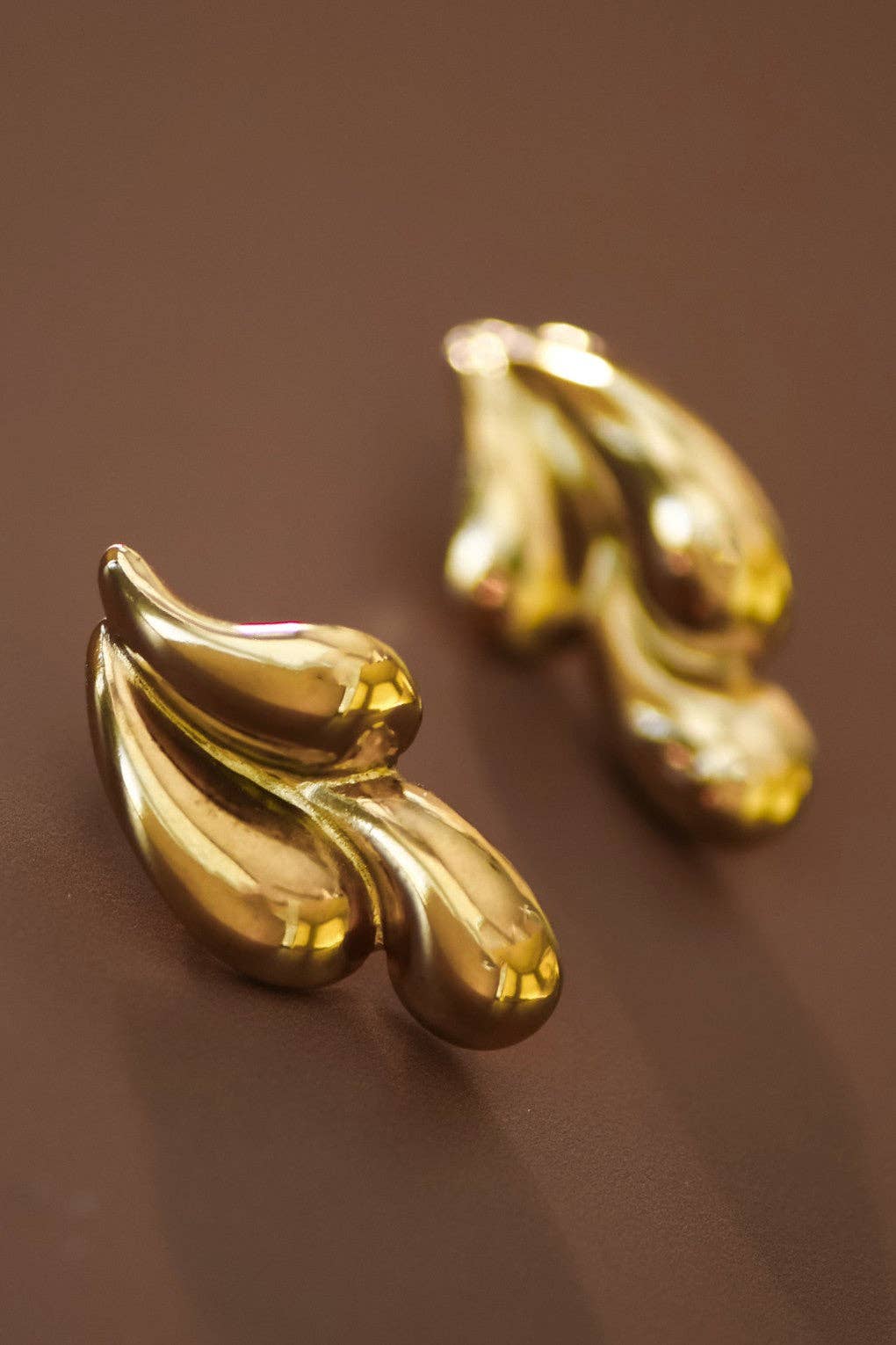 18K Gold Plated Waterproof Stainless Steel Stud Earring