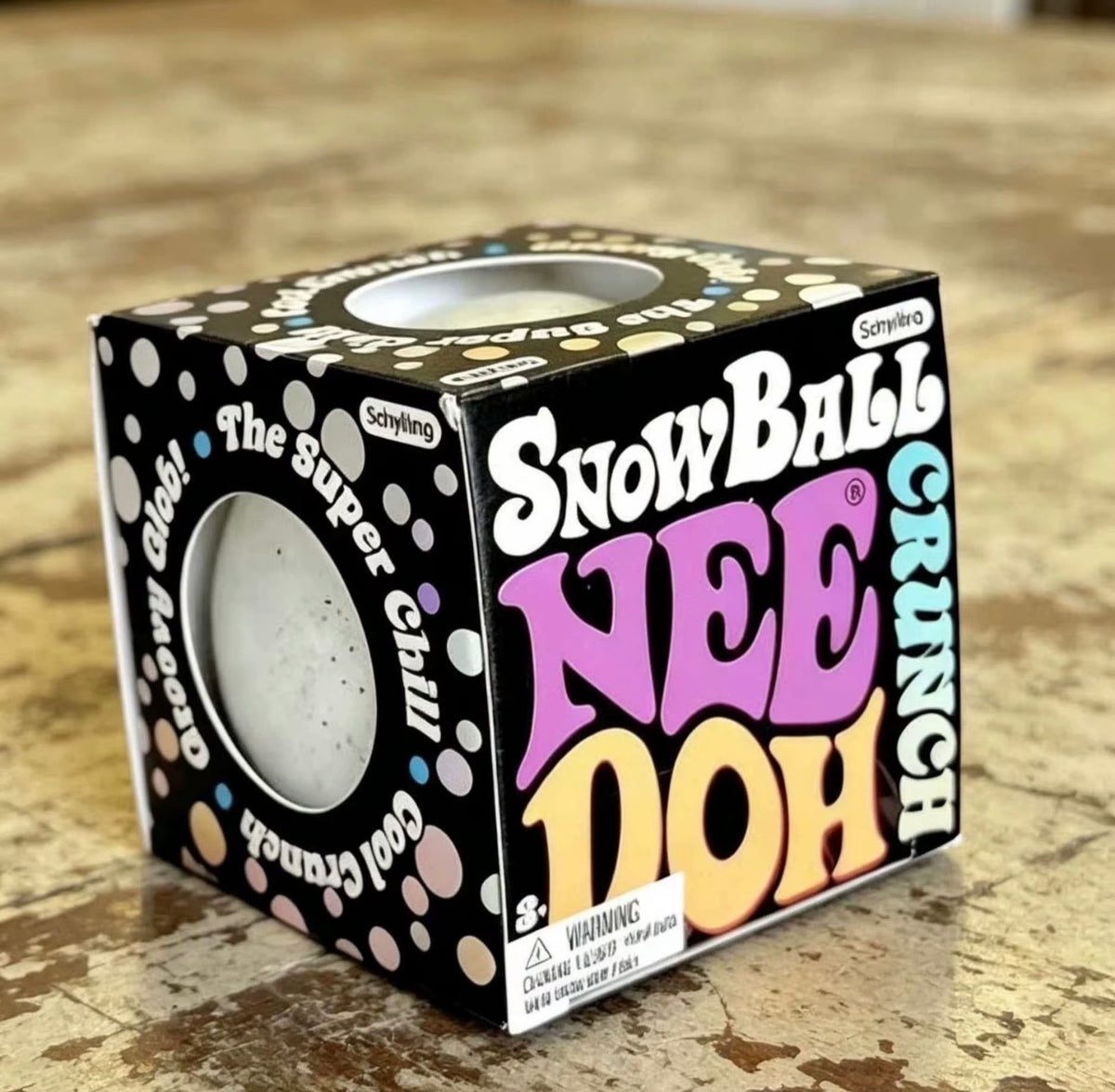 NeeDoh Snowball Squishy Sensory Fidget Toy