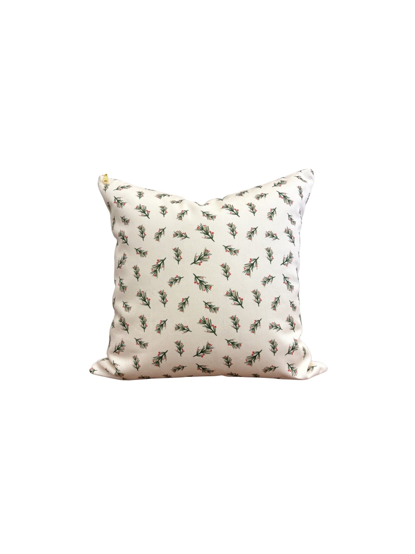 Holiday Holly Pillow Cover