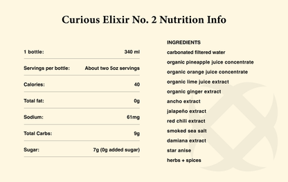 Curious Elixir No. 2 Booze-Free Cocktails: 24 Cocktails in 12 Bottles