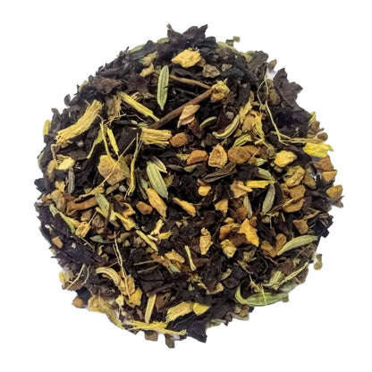 Chai Fucking Harder: caffeinated chai loose leaf tea blend