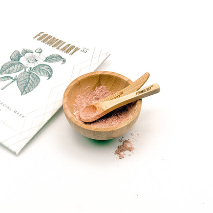 Organic Bamboo Treatment Set - Bowl, Spoon & Spatula