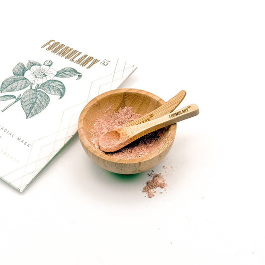 Organic Bamboo Treatment Set - Bowl, Spoon & Spatula