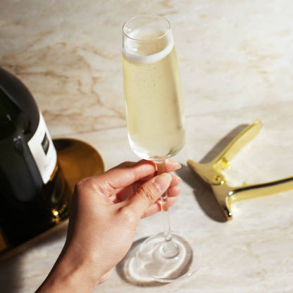 Reserve Julien Crystal Champagne Flutes - Set of 4