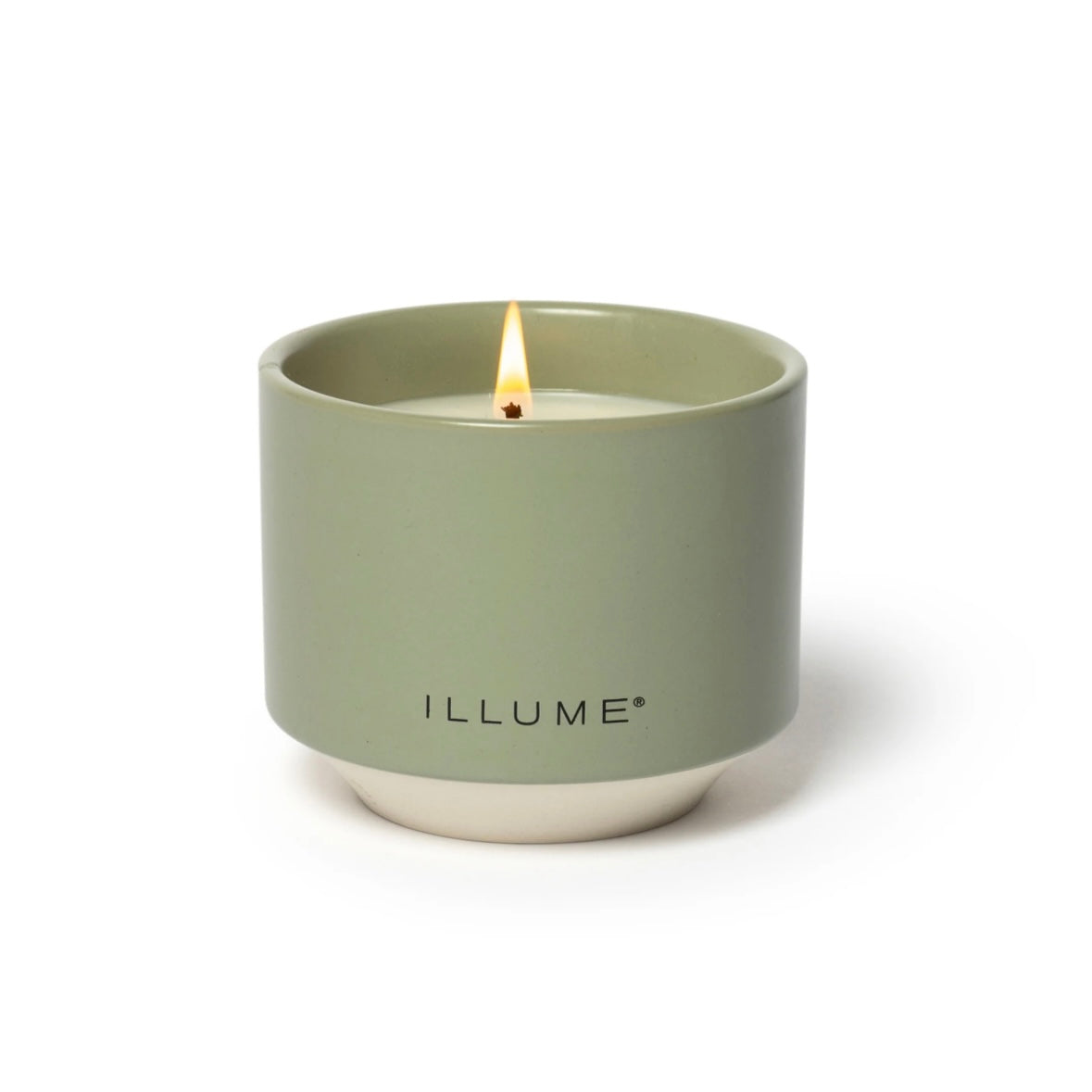 Illume - Hinoki Sage Matte Ceramic Candle