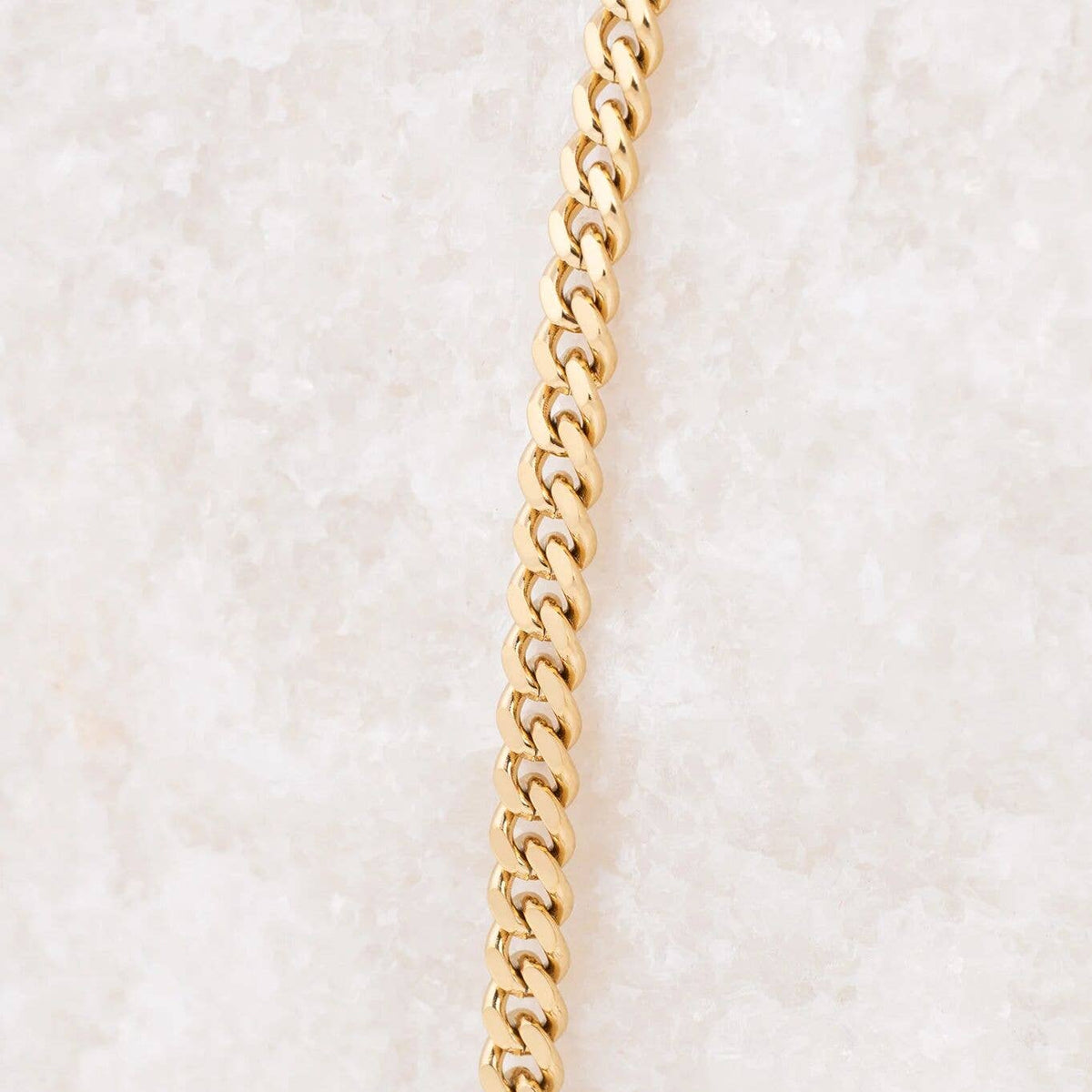 14K Gold Filled Plus™ Diamond Cut Curb Chain: 24" / 1.4mm