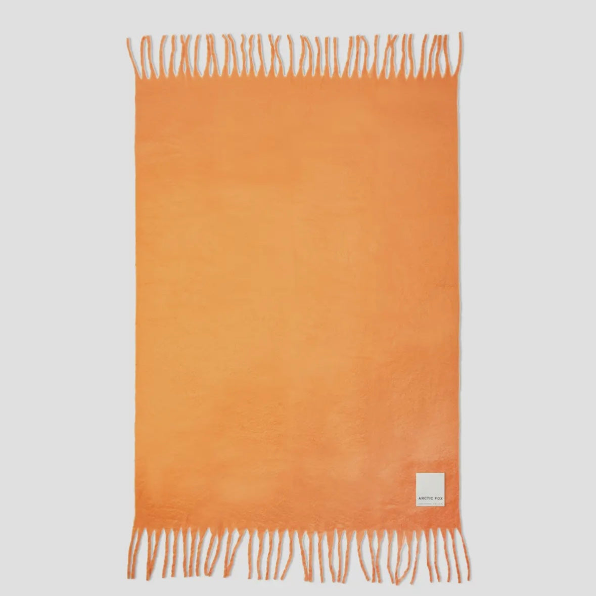 Arctic Fox Throw - Apricot