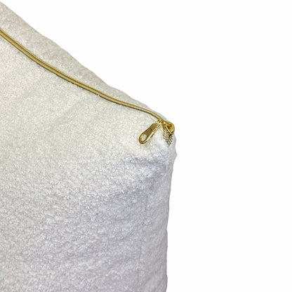 Cream Boucle' Pillow Cover