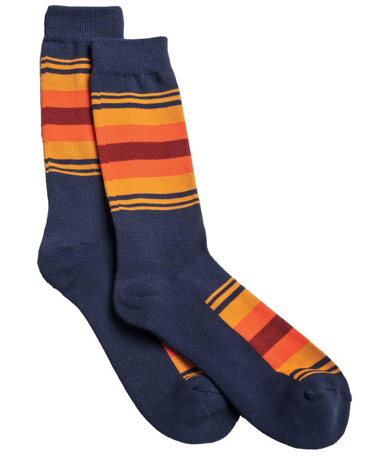 GRAND CANYON STRIPE CREW: NAVY / MD