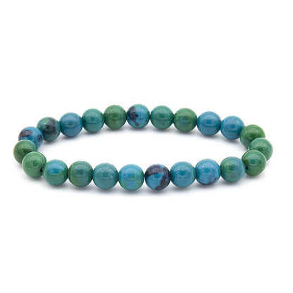 8MM Elastic Natural Stone Bracelets - CS: Phoenix stone