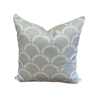 Winifred Pillow Cover - "Soft Blue" - Designed by Danika Herrick