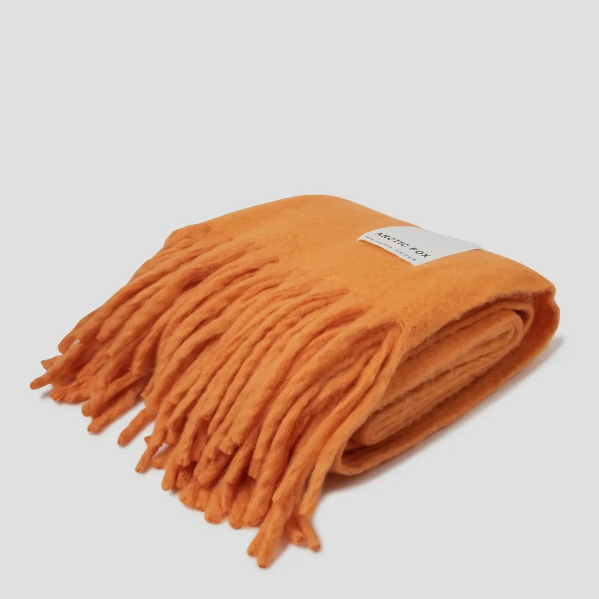 Arctic Fox Throw - Apricot