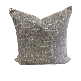 Heathered Slate Grey Pillow Cover