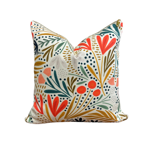 Henrietta Floral Pillow Cover - Designed by Amy Maccready