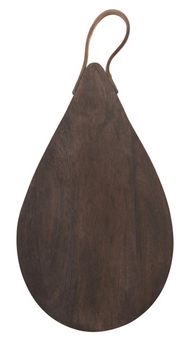 Tear Drop Mango Wood Serving Board