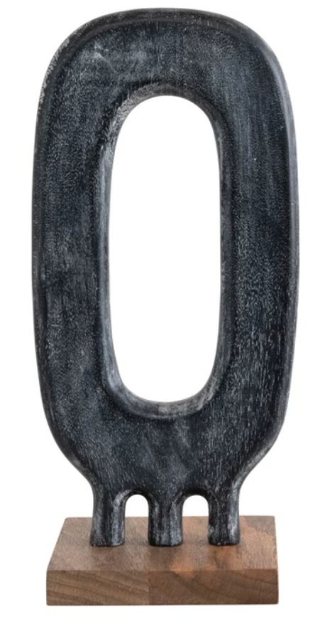 Oval Mango Wood Art