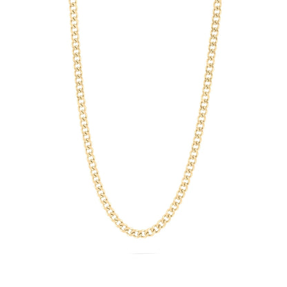 14K Gold Filled Plus™ Diamond Cut Curb Chain: 24" / 1.4mm