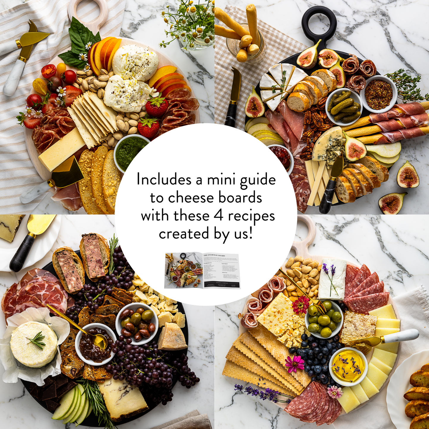 10 Piece Black  Charcuterie Board Gift Set Starter Kit