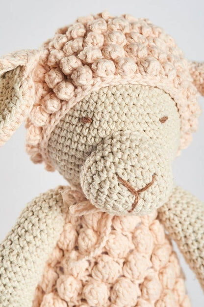 Florence the Sheep - 100% Natural Cotton Stuffed Toy