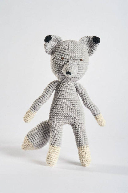 Luca the Fox - Handmade Kids' Doll from 100% Natural Cotton