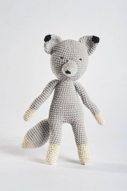 Luca the Fox - Handmade Kids' Doll from 100% Natural Cotton